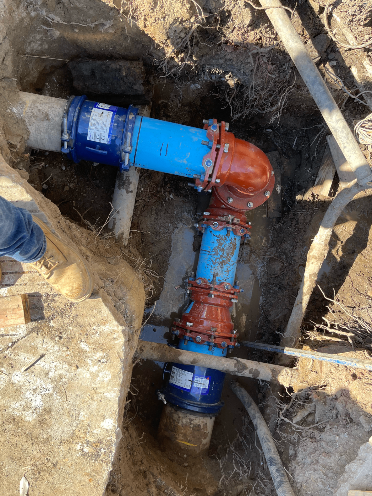 Commercial underground utility construction